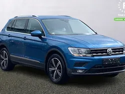 Blue Used 2018 VW Tiguan SE SUV | £15,699 (Good price)
