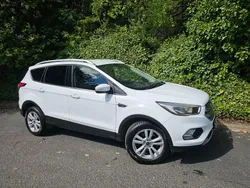 White Used 2018 Ford Kuga Zetec SUV | £6,495 (Fair price)