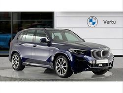 Blue Used 2022 BMW X5 M Sport SUV | £48,741 (Fair price)