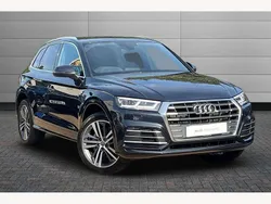 Blue Used 2018 Audi Q5 S-Line SUV | £23,795 (Fair price)