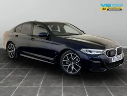 Blue Used 2022 BMW 520 M Sport Sedan | £24,695 (Super price)