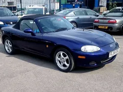Blue Used 2004 Mazda MX5 Cabriolet | £2,495 (Super price)