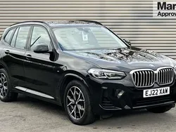 Black Used 2022 BMW X3 M Sport SUV | £32,302 (Fair price)