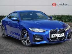 Blue Used 2021 BMW 430 M Sport Coupe | £24,940 (Fair price)