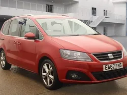 Romance red Used 2017 Seat Alhambra Ecomotive MPV | £12,775 (Fair price)