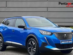Blue Used 2021 Peugeot 2008 Allure Premium SUV | £14,695 (Fair price)
