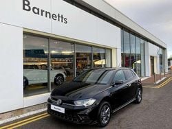 Black Used 2022 VW Polo R-line Hatchback | £15,999 (Fair price)