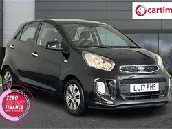 Black Used 2017 Kia Picanto 2 Hatchback | £5,500 (Fair price)