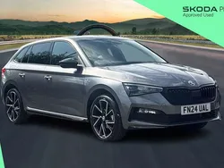 Grey New 2024 Skoda Scala Monte Carlo Hatchback | £22,500 (Fair price)
