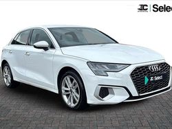 White Used 2022 Audi A3 Sportback Sport Hatchback | £17,300 (Fair price)