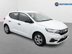 White Used 2023 Dacia Sandero Essentiel Hatchback | £8,949 (Fair price)