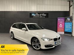 White Used 2013 BMW 320 Sport Line Estate | £10,490 (Fair price)
