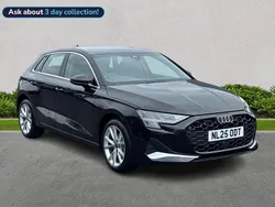 Black Used 2025 Audi A3 Sport Hatchback | £25,758 (Fair price)
