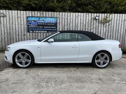 White Used 2011 Audi A5 Cabriolet S-Line Cabriolet | £6,250 (Expensive)