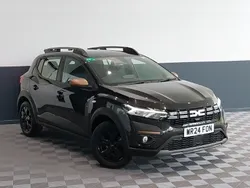 Black Used 2024 Dacia Sandero Extreme Hatchback | £15,298 (Fair price)
