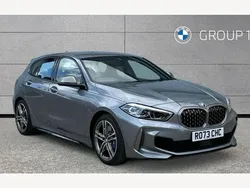 Skyscraper grey metallic Used 2023 BMW M135 Shadowline Hatchback | £29,495 (Fair price)