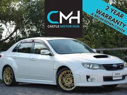 White Used 2010 Subaru WRX STI Exclusive+ Sedan | £14,995