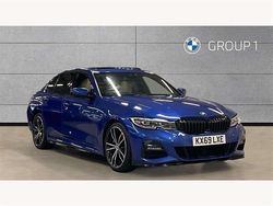 Blue Used 2019 BMW 330 M Sport Sedan | £25,050 (Fair price)