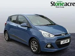 Blue Used 2015 Hyundai i10 Premium Hatchback | £6,995 (A bit pricey)