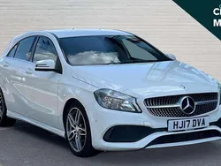 White Used 2017 Mercedes A200 Executive Hatchback | £14,354 (A bit pricey)
