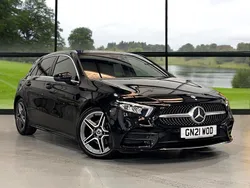Black Used 2021 Mercedes A200 AMG line Hatchback | £21,250 (Fair price)