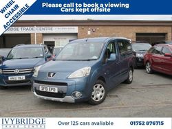 Blue Used 2011 Peugeot Partner Tepee S MPV | £3,995 (Good price)