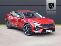 Red Used 2023 Peugeot 408 Allure Premium Sedan | £19,395 (Fair price)