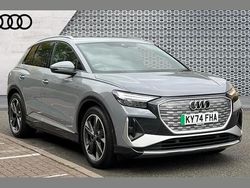 Grey Used 2024 Audi Q4 e-tron S-Line SUV | £32,690