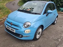 Blue Used 2015 Fiat 500 Lounge Hatchback | £5,995 (Fair price)