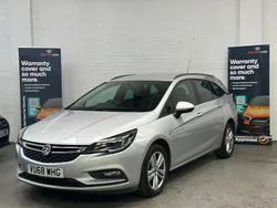 Silver Used 2018 Vauxhall Astra Design Edition Estate | £3,995 (Good price)