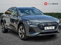 Grey Used 2020 Audi e-tron Advanced SUV | £34,850