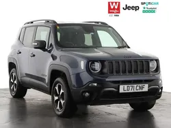 Blue Used 2021 Jeep Renegade Trailhawk SUV | £19,095 (Fair price)