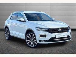 White Used 2021 VW T-Roc R-line SUV | £18,849 (Fair price)