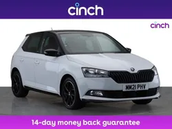 White Used 2021 Skoda Fabia Monte Carlo Hatchback | £14,049 (Fair price)