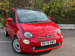Red Used 2020 Fiat 500 Lounge Hatchback | £9,295 (Fair price)