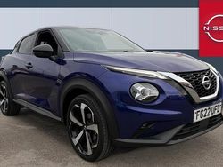 Blue Used 2022 Nissan Juke Tekna SUV | £16,129 (Fair price)