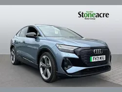 Blue Used 2022 Audi Q4 Sportback e-tron Advanced SUV | £27,999