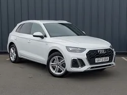 White Used 2024 Audi Q5 S-Line SUV | £34,698 (Good price)