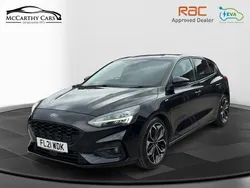 Black Used 2021 Ford Focus ST-Line X Hatchback | £11,795 (Good price)