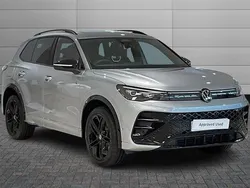 Oyster silver Used 2025 VW Tiguan R-line SUV | £45,450 (A bit pricey)