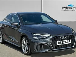 Grey Used 2022 Audi A3 S-Line Sedan | £22,000 (Fair price)