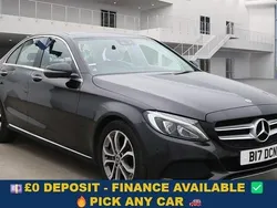 Black Used 2017 Mercedes C250 Premium Plus Sedan | £12,999 (Super price)