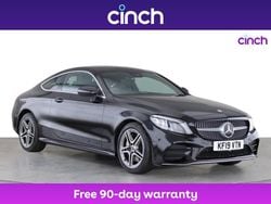 Black Used 2019 Mercedes C300 AMG Line Premium Coupe | £21,649 (Good price)