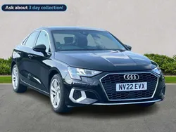 Black Used 2022 Audi A3 Sport Sedan | £21,453 (Good price)