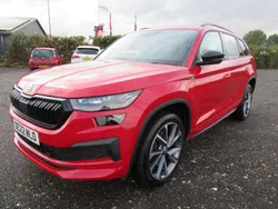 Red Used 2022 Skoda Kodiaq SportLine SUV | £29,995 (Fair price)