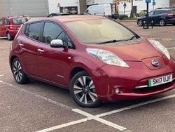 Red Used 2017 Nissan Leaf Tekna Hatchback | £4,800 (Good price)