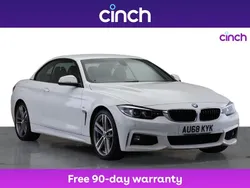 White Used 2018 BMW 420 M Sport Cabriolet | £15,399 (Fair price)