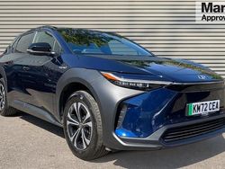Blue Used 2022 Toyota bZ4X SUV | £26,990 (A bit pricey)