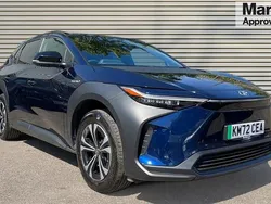 Blue Used 2022 Toyota bZ4X SUV | £26,990 (Fair price)