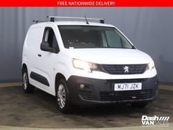 White Used 2021 Peugeot Partner Premium Van | £10,250 (Fair price)